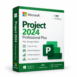 Microsoft Project 2024 Professional License