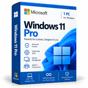Microsoft Windows 11 Professional License – 1PC