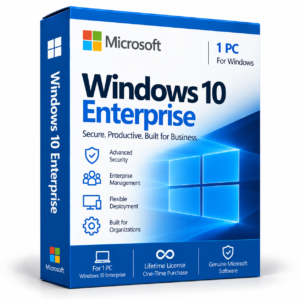 Microsoft Windows 10 Enterprise License – 1PC